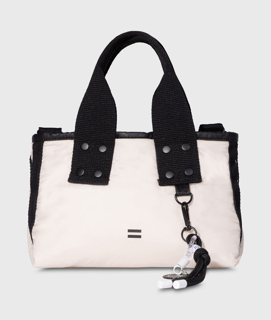 10 DAYS AMSTERDAM Padded Shopper Small Natural
