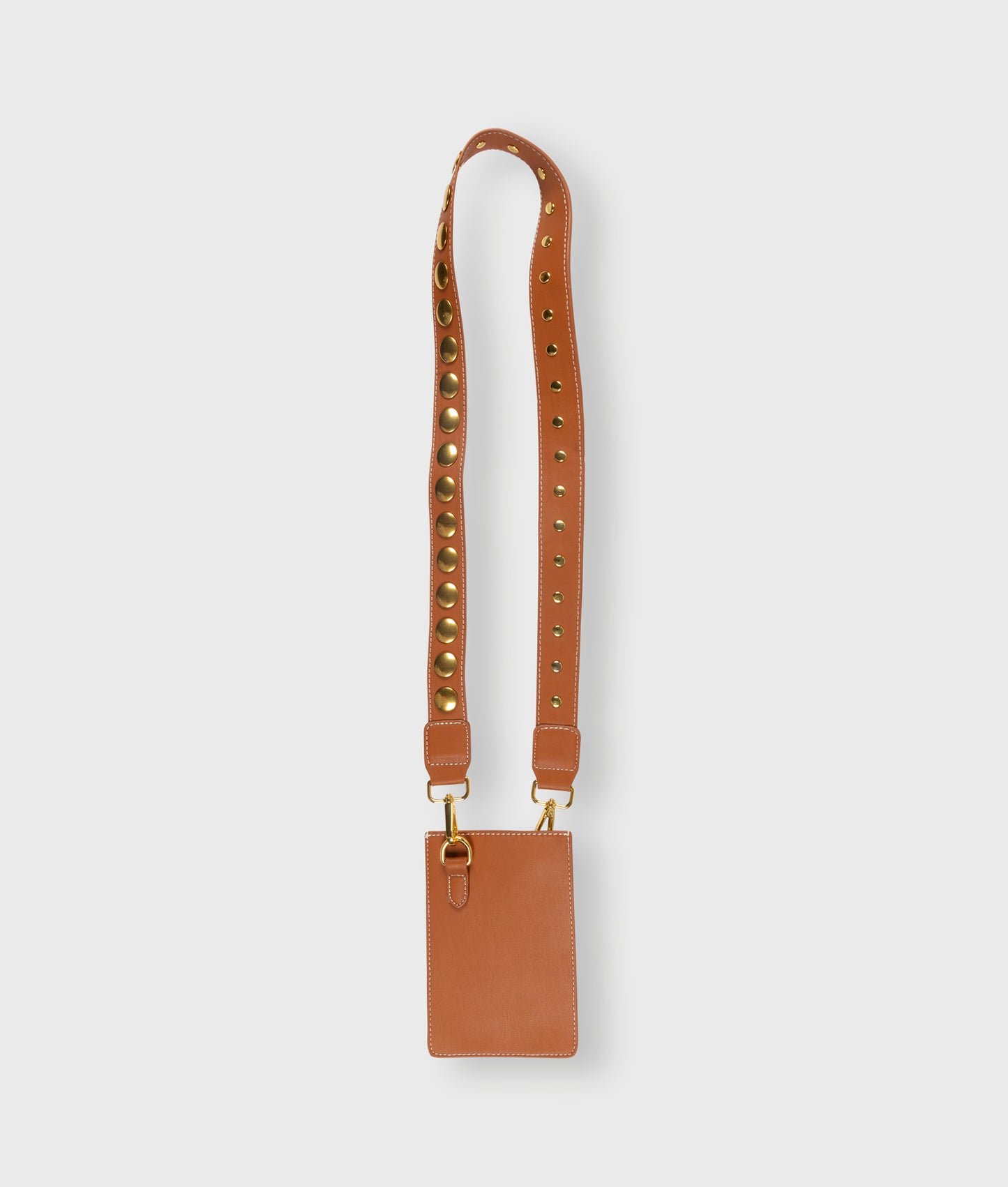10 DAYS AMSTERDAM Phone Bag Caddie Brown