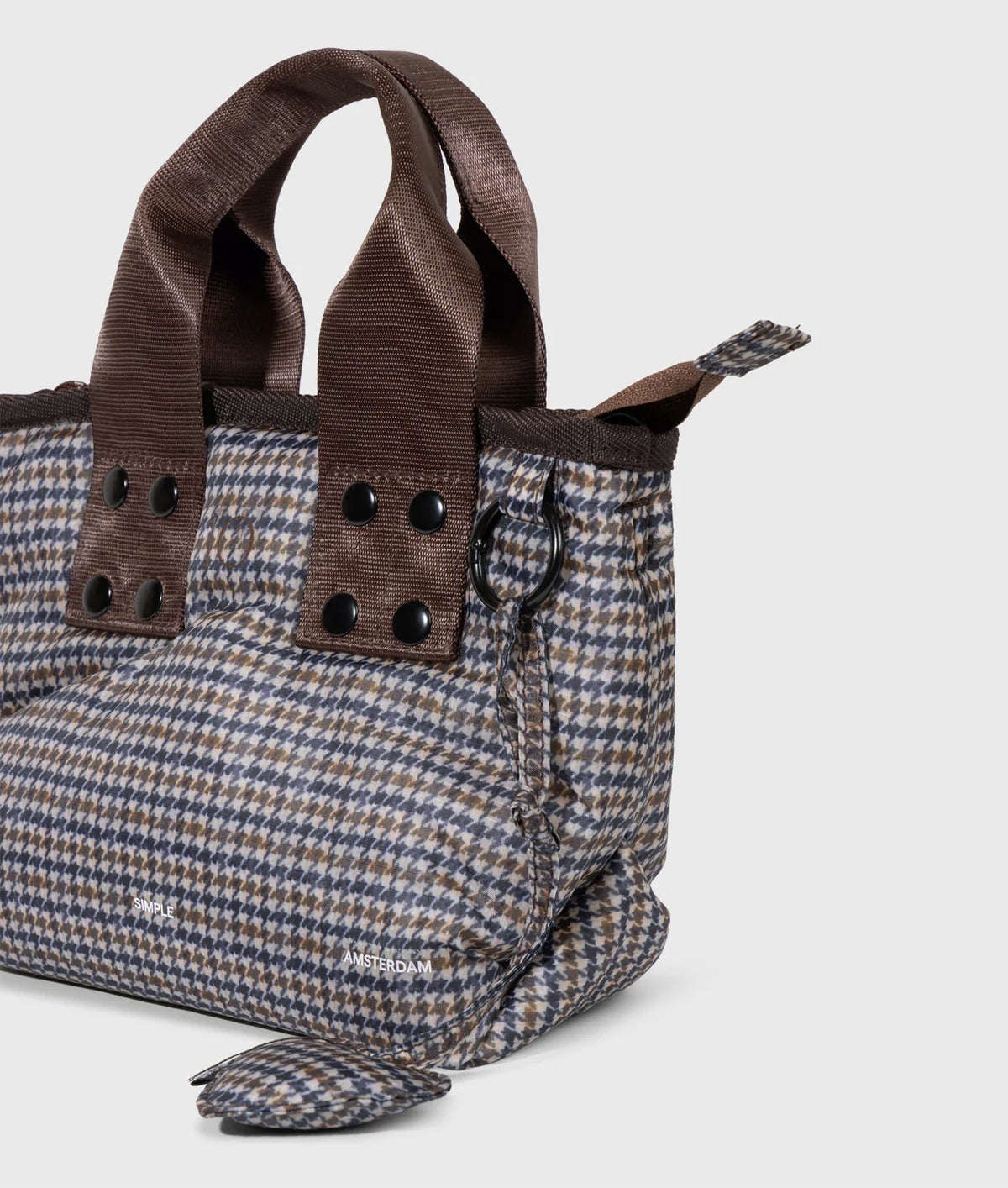 10DAYS AMSTERDAM Small Padded Shopper Check