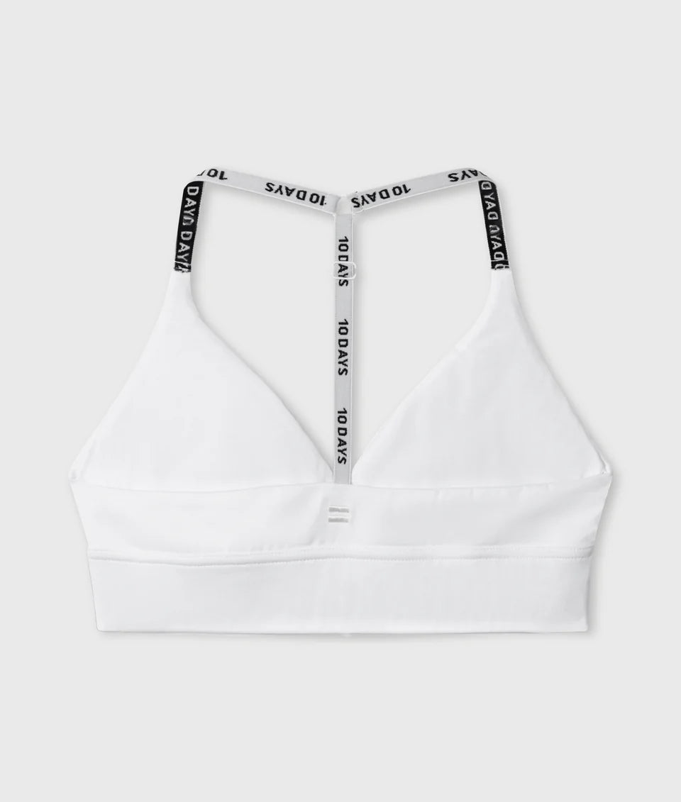 10 DAYS AMSTERDAM The Bar Bra White