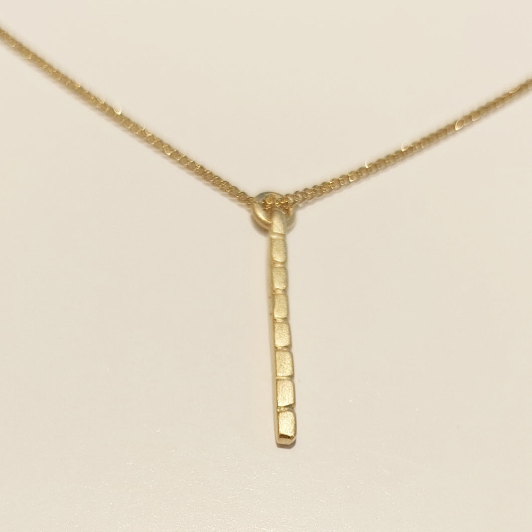 SUSICALA Halskette Camu Stick Gelbgold