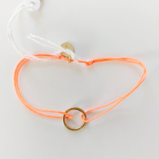 SUSICALA Armband Insieme Gold Plated - Neon Orange