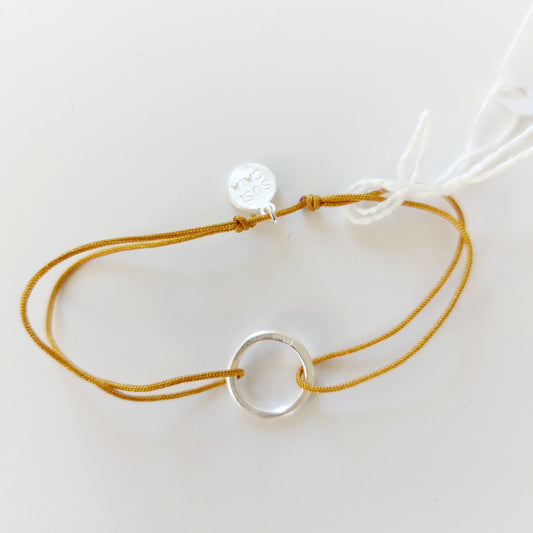 SUSICALA Armband Insieme Sterlingsilber Golden Brown