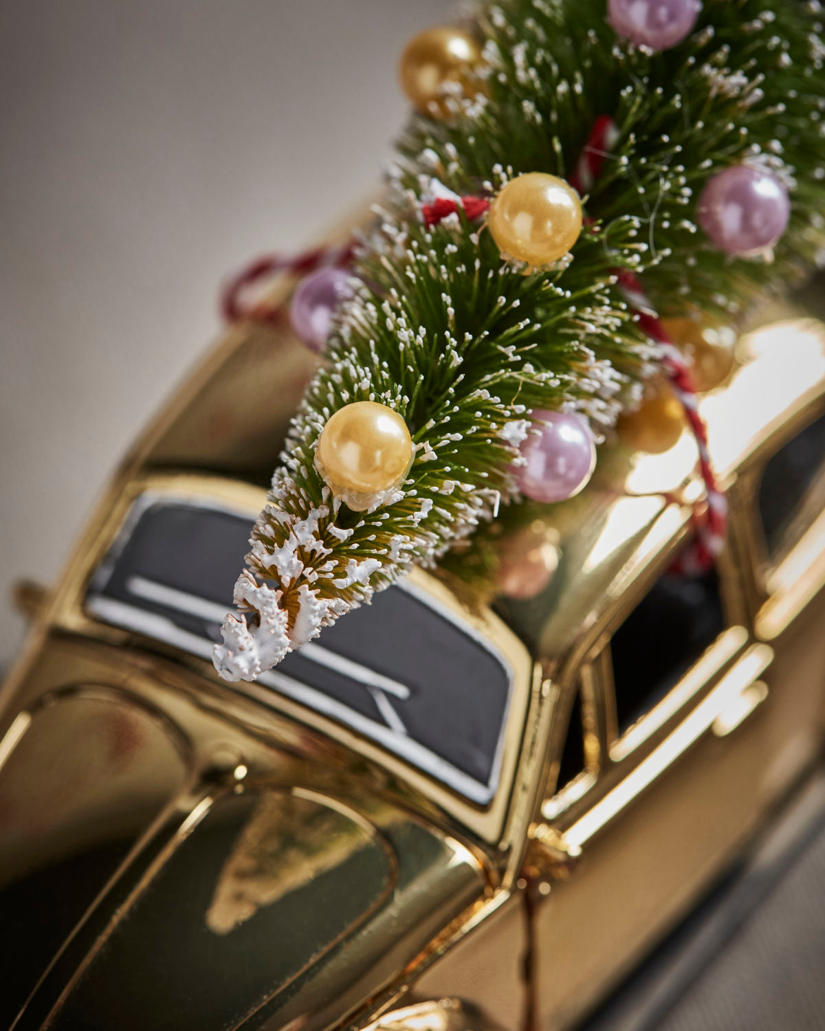 HOUSE DOCTOR Xmas Car Golden in 2 Größen