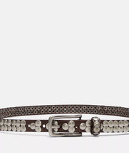 Lade das Bild in den Galerie-Viewer, LIEBESKIND BERLIN Taillengürtel mit Nieten Zimt
