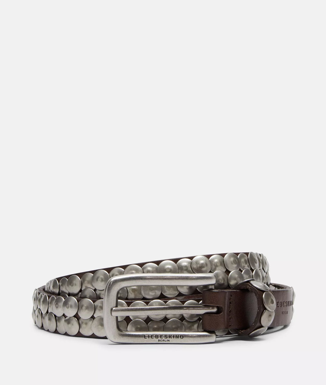 LIEBESKIND BERLIN Taillengürtel mit Nieten Zimt