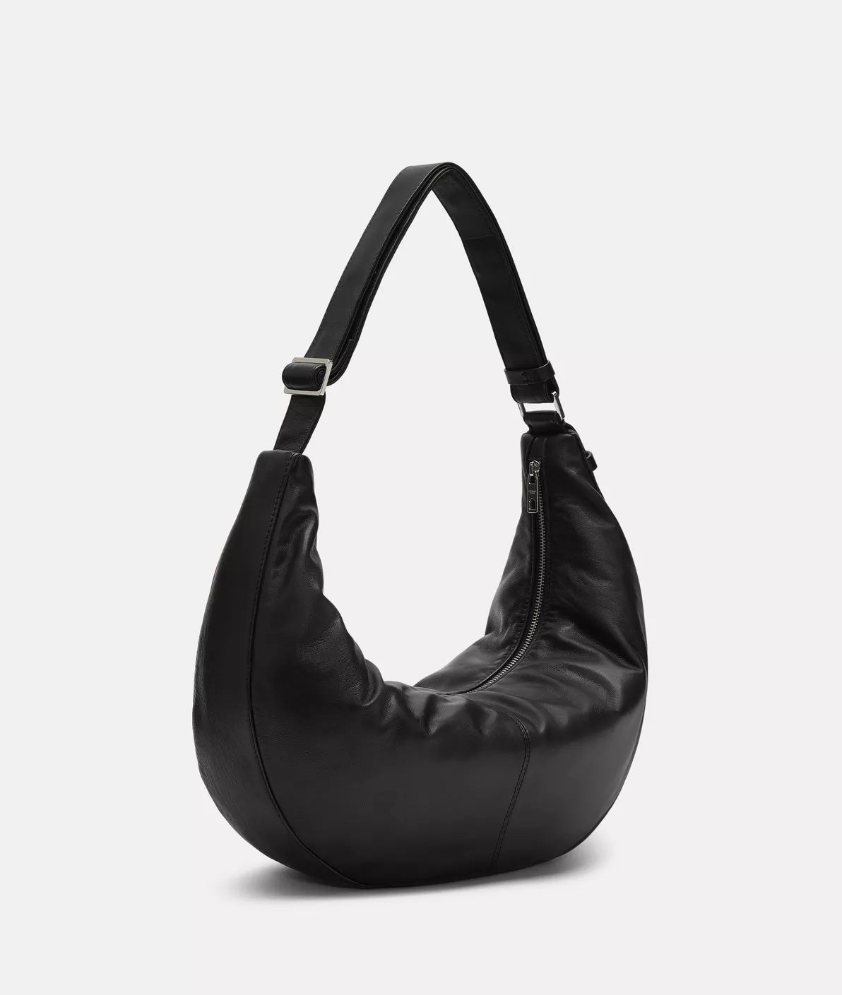 LIEBESKIND BERLIN Hobobag Moon M Black