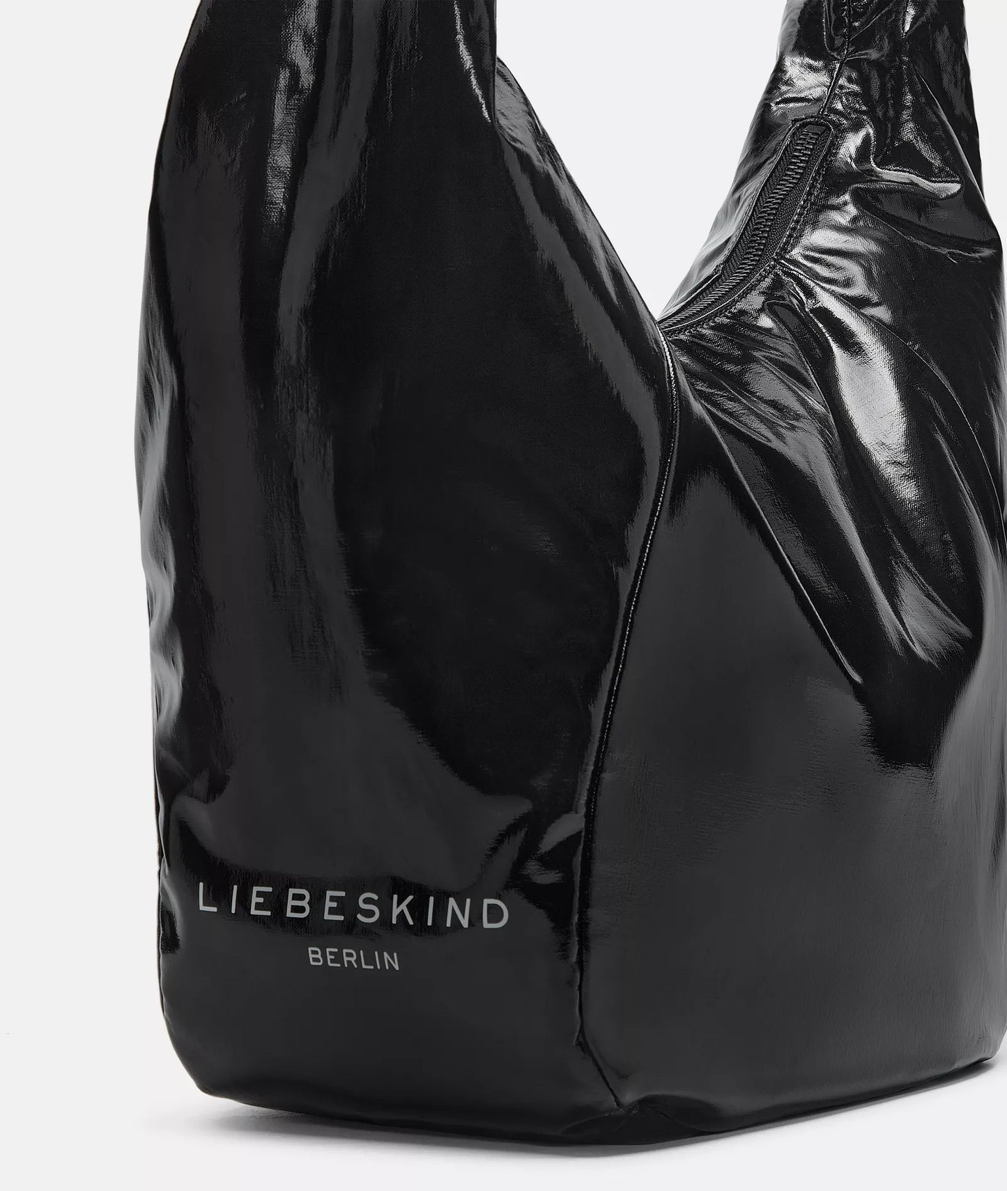 LIEBESKIND BERLIN Hobobag Farrah M Lack Black