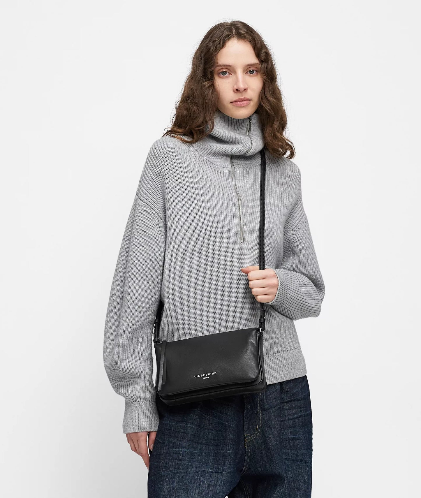 LIEBESKIND BERLIN Crossbody Bag Black