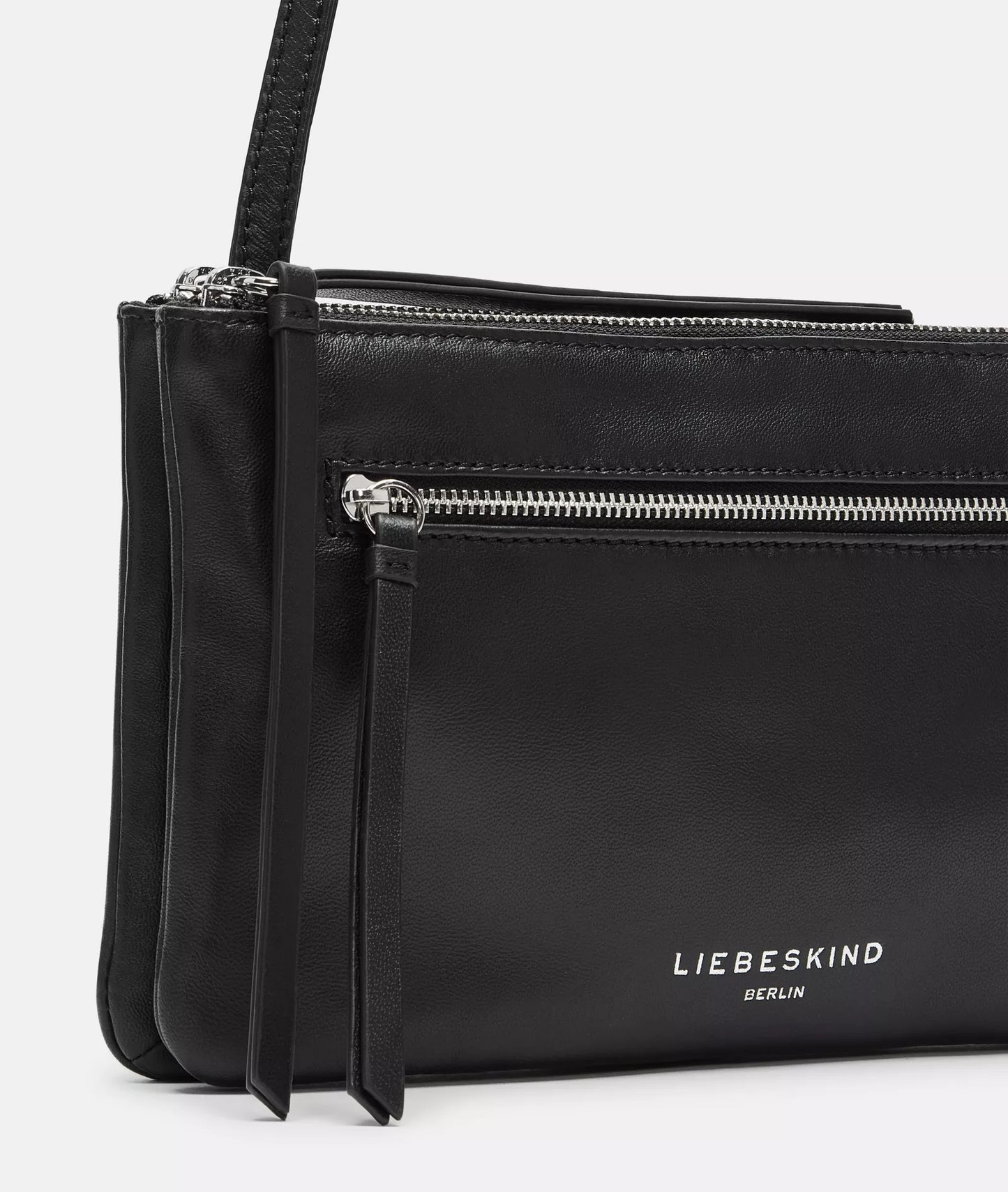 LIEBESKIND BERLIN Double Zena Crossbody Bag S Black