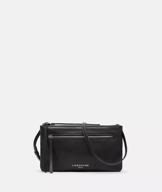 LIEBESKIND BERLIN Double Zena Crossbody Bag S Black