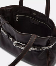 Lade das Bild in den Galerie-Viewer, LIEBESKIND BERLIN Nori Satchel M Dunkelbraun
