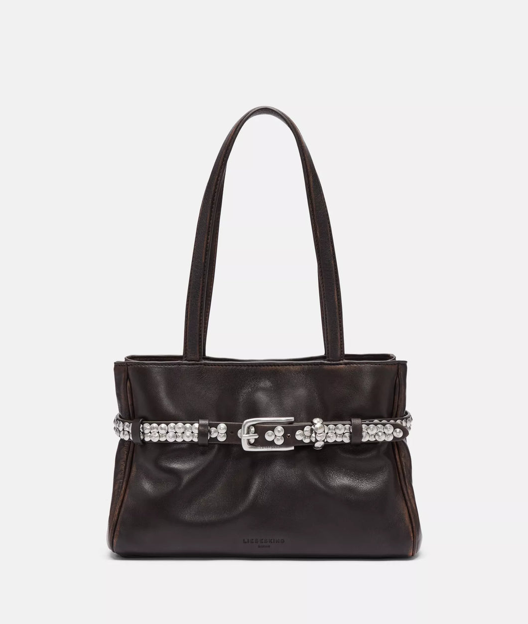 LIEBESKIND BERLIN Nori Satchel M Dunkelbraun