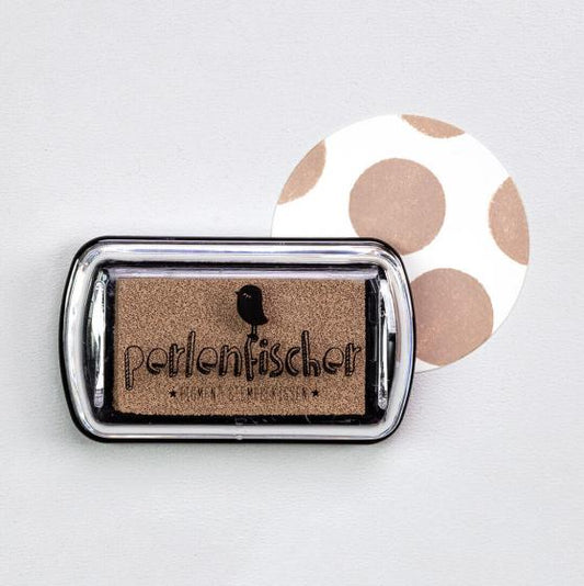 PERLENFISCHER Pigment Stempelkissen Beige Mini