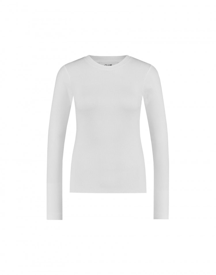 CLUB L'AVENIR Longsleeve Kaz'CL Off White