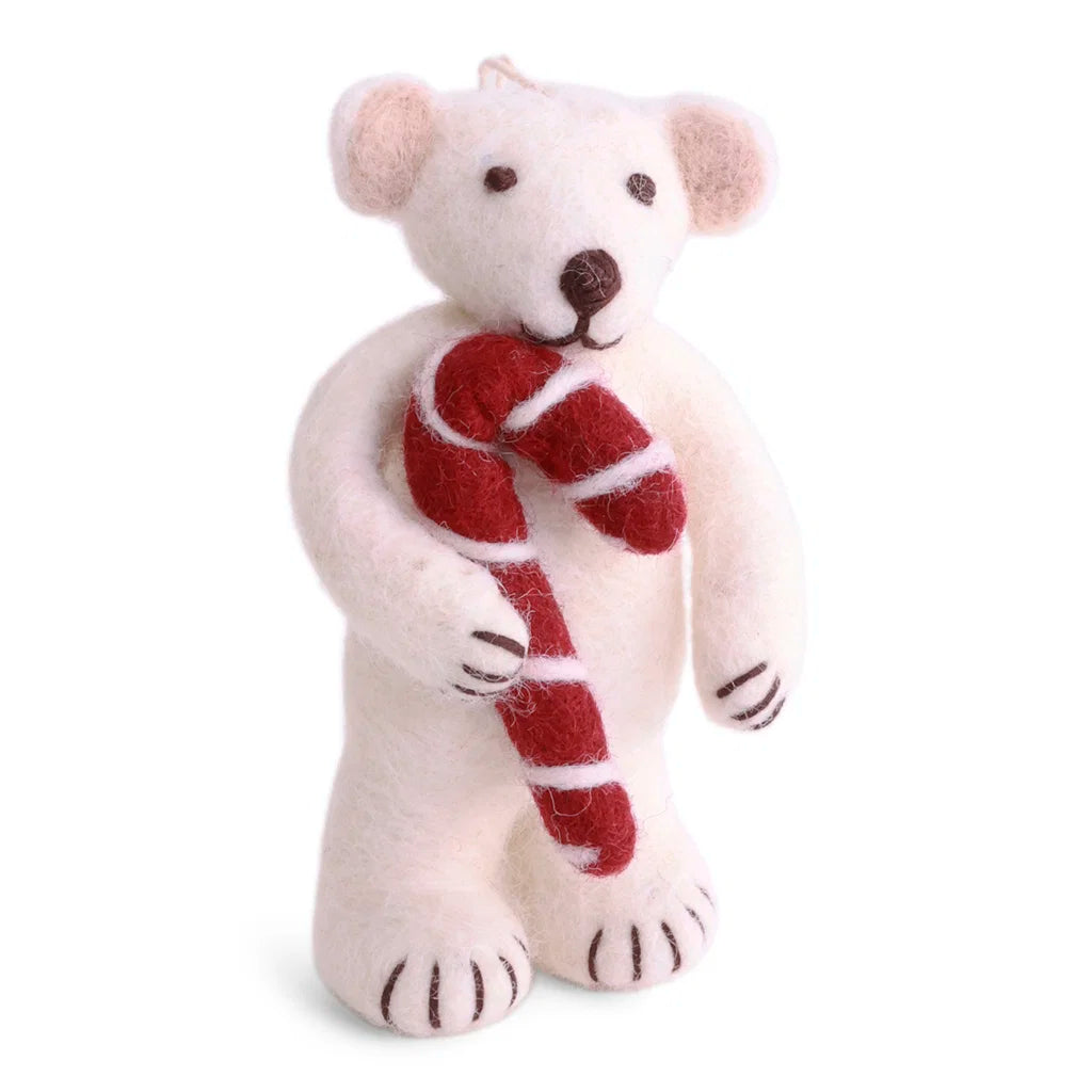 EN GRY & SIF Kleiner Polarbär mit Zuckerstange