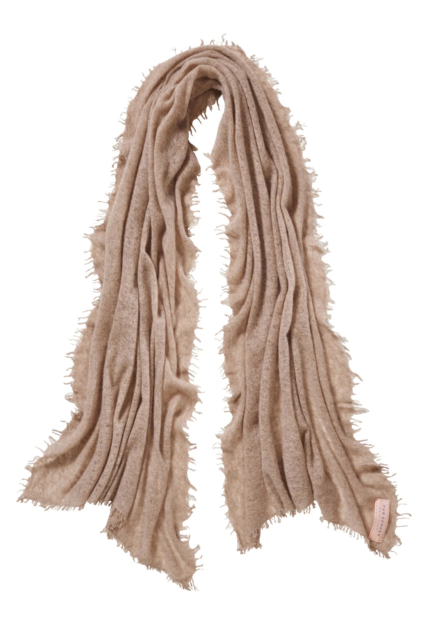 PURSCHÖN Pure Cashmere Schal Taupe