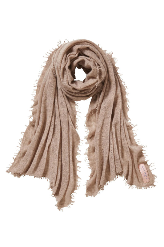 PURSCHÖN Pure Cashmere Schal Taupe