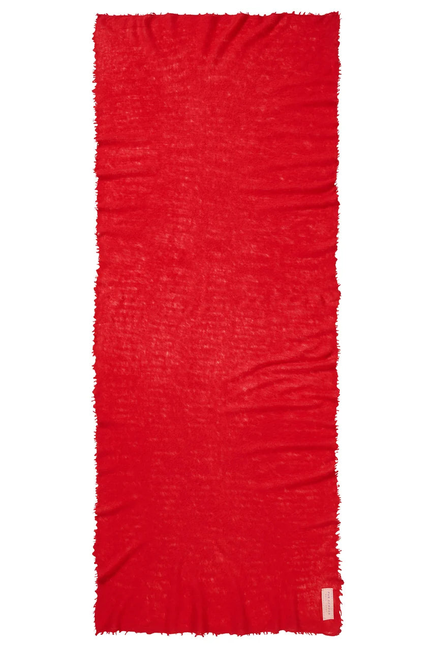 PURSCHÖN Pure Cashmere Schal Red