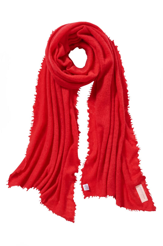 PURSCHÖN Pure Cashmere Schal Red