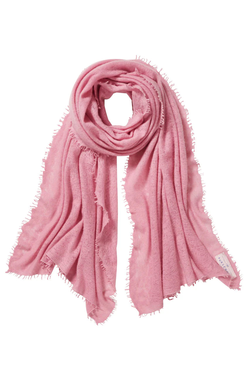 PURSCHÖN Pure Cashmere Schal Altrosa