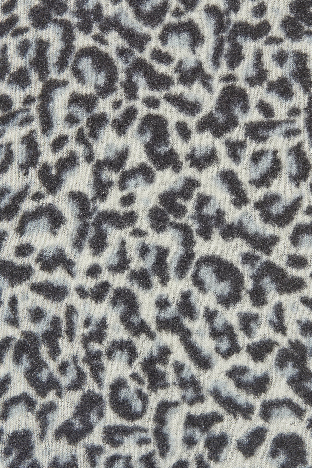 PURSCHÖN Pure Cashmere Schal Slim Leo black-grey