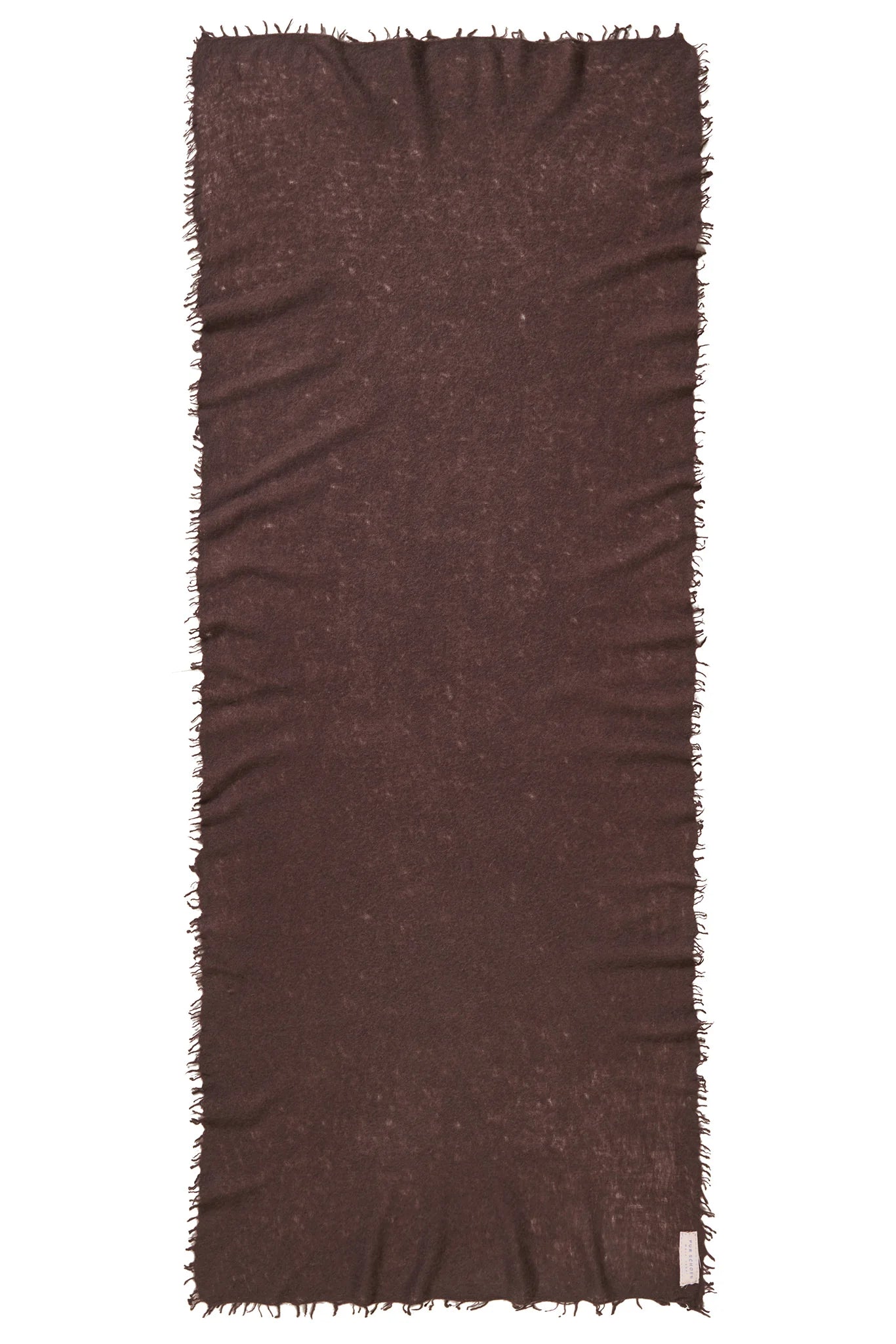 PURSCHÖN Pure Cashmere Schal Testa Moro Braun