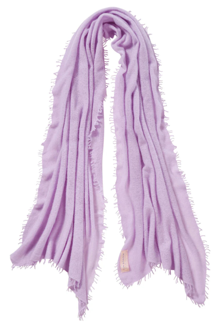 PURSCHÖN Pure Cashmere Schal Flieder