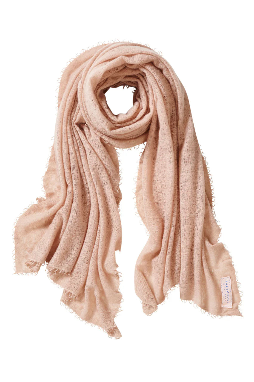 PURSCHÖN Pure Cashmere Schal Camel Classic