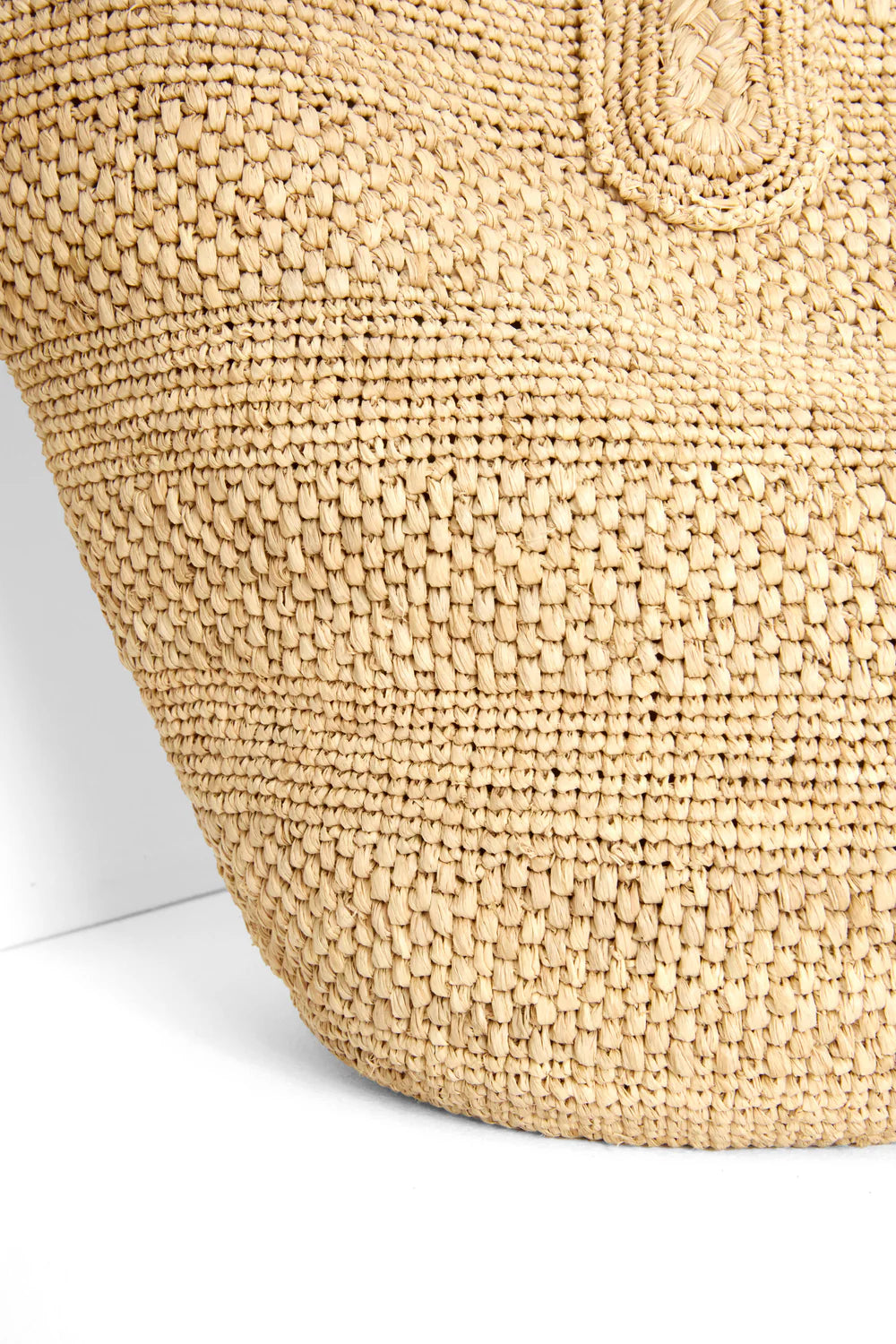 IBELIV Korbtasche Soma aus Raffia - Tea