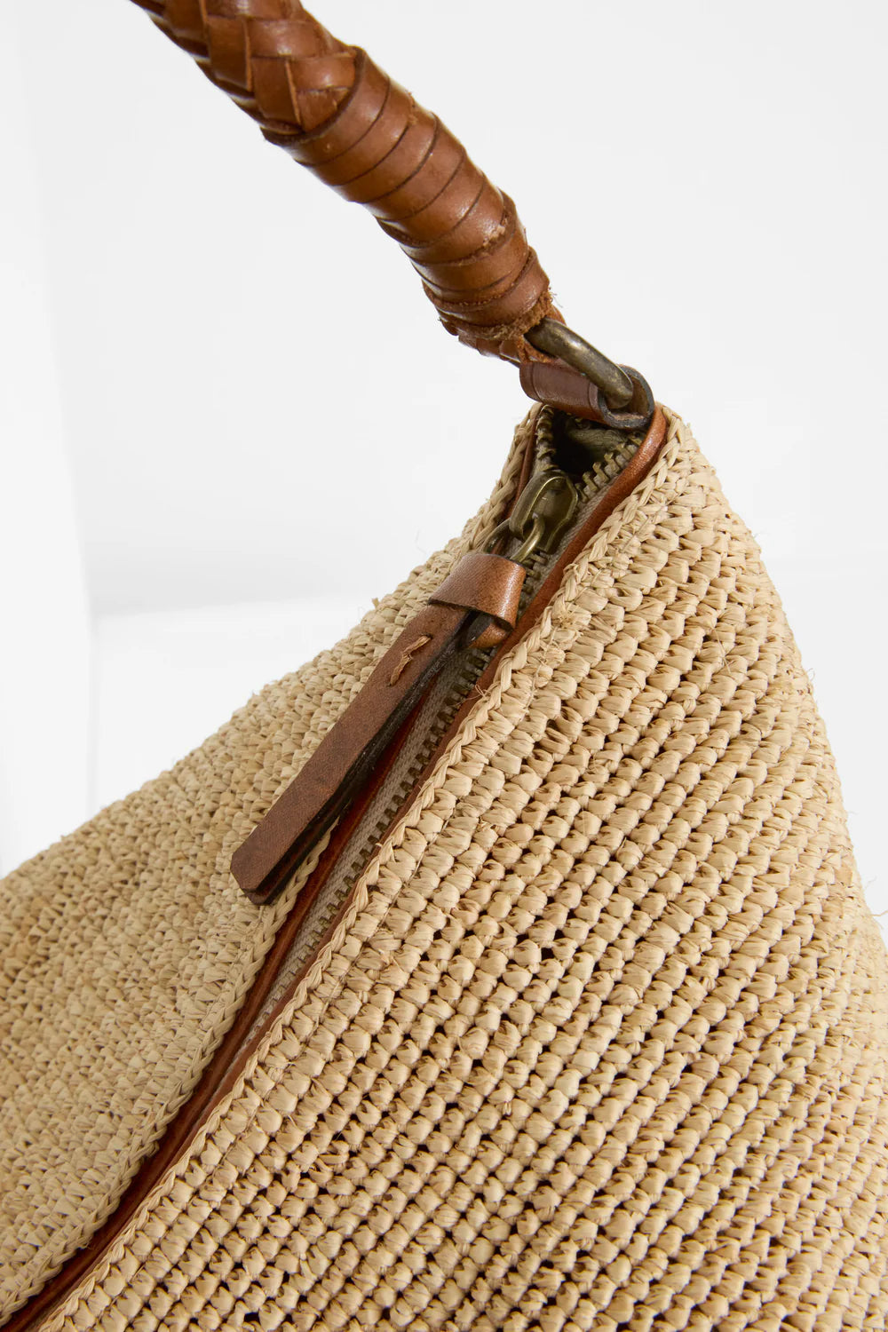 IBELIV Hobotasche Utopia aus Raffia - Tea