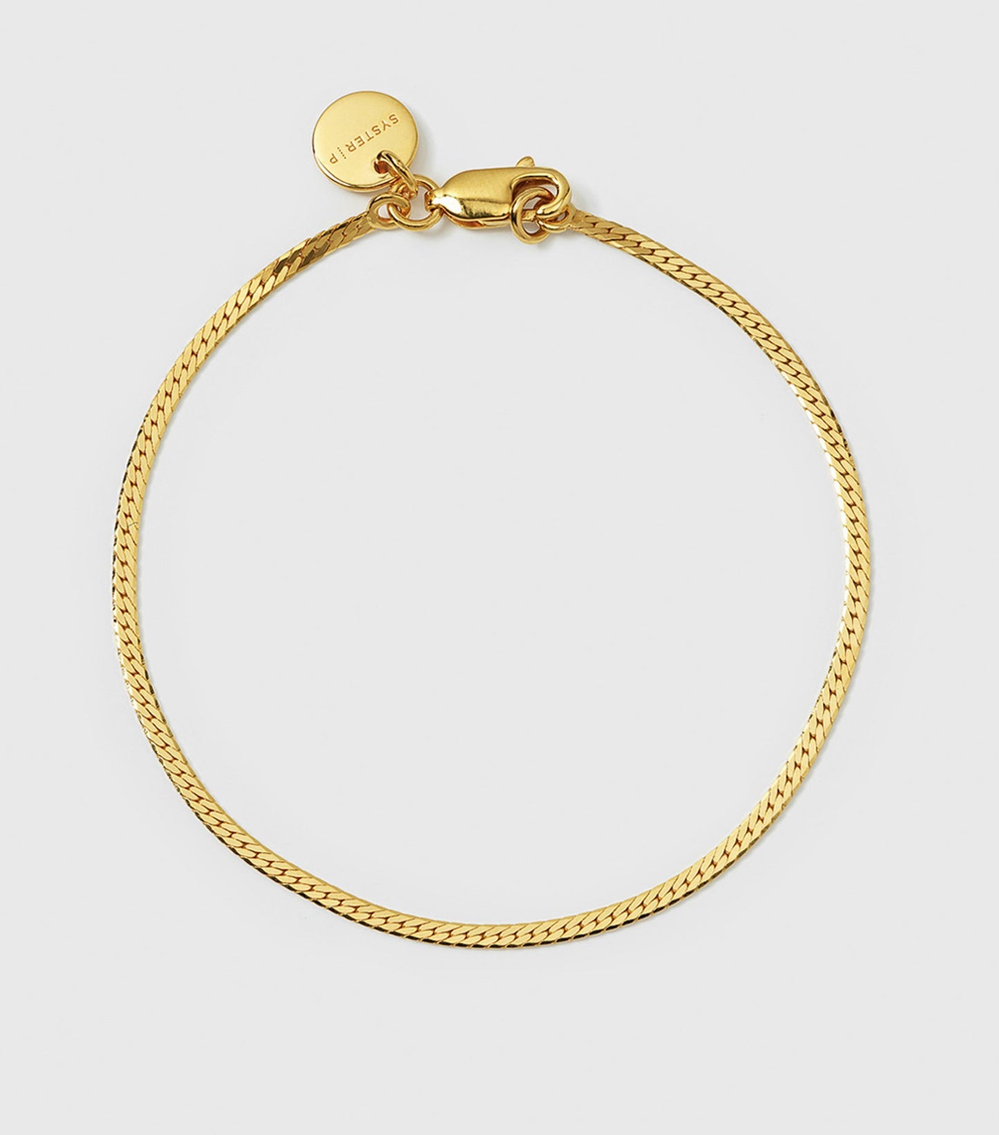 SYSTER P Armband Herringbone Gold