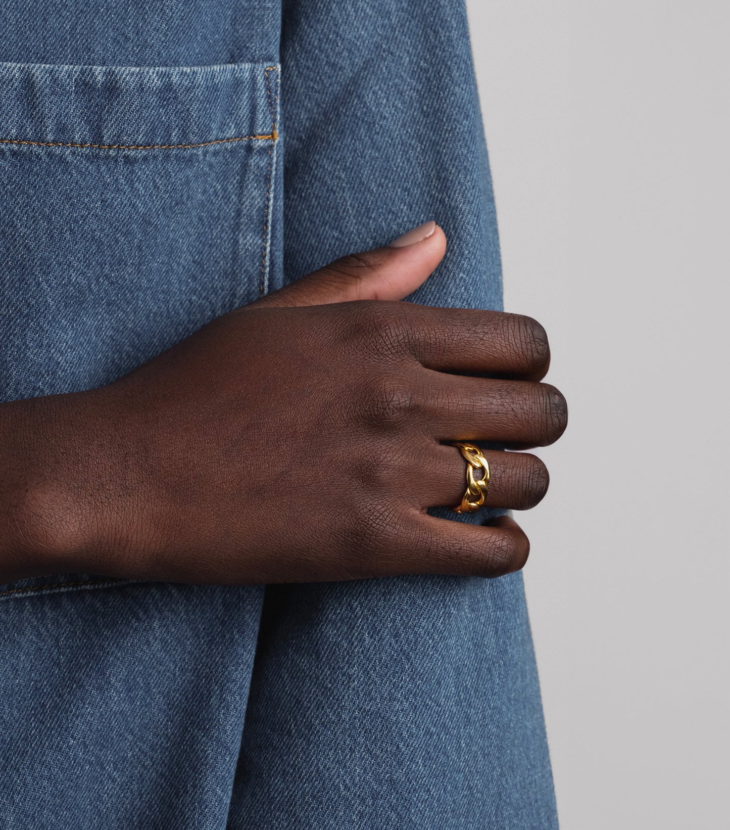 SYSTER P Links Ring Gold