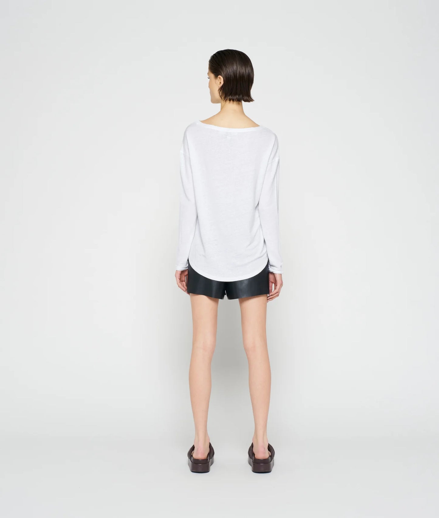 10 DAYS AMSTERDAM Longsleeve Tee Linen white