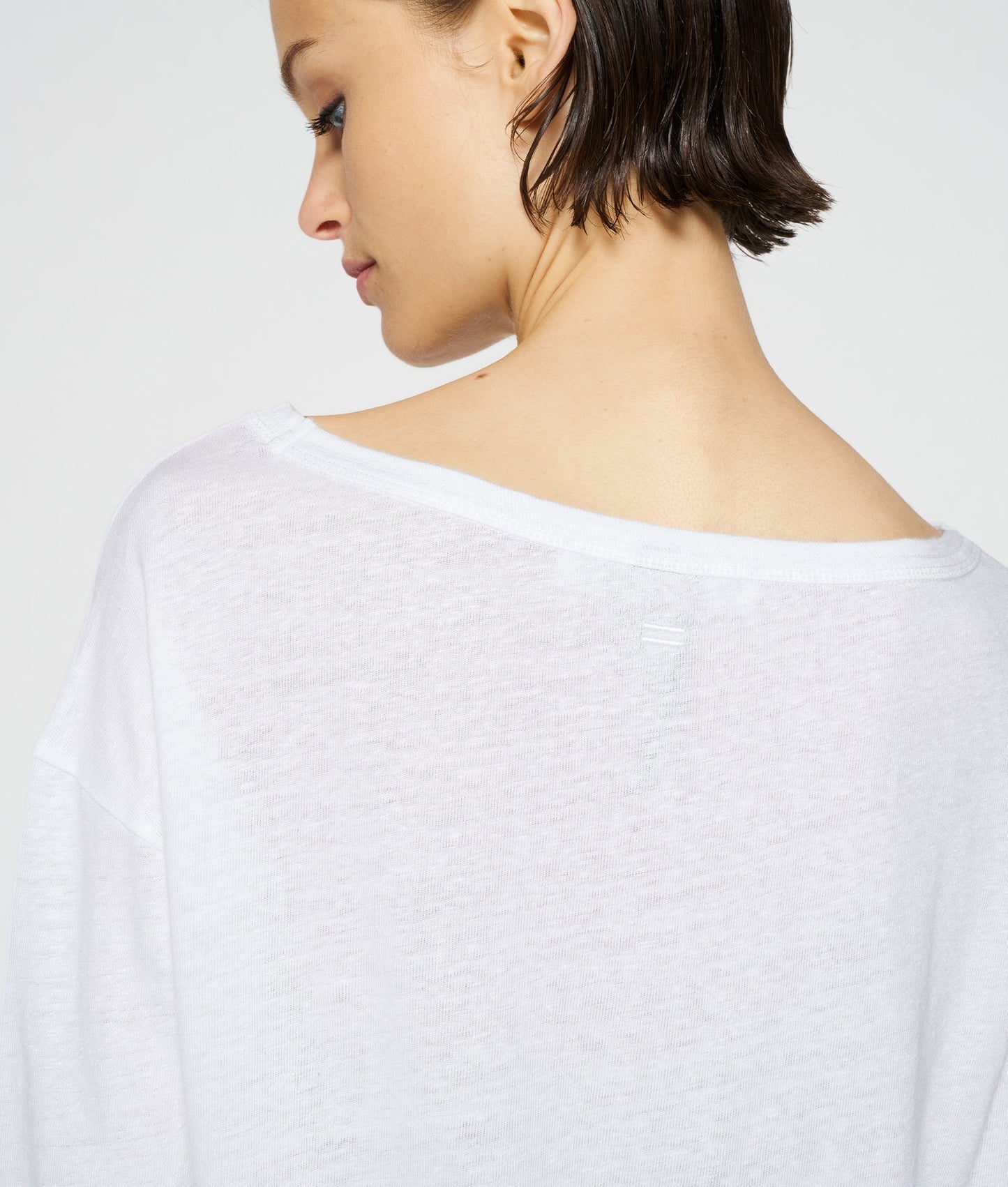 10 DAYS AMSTERDAM Longsleeve Tee Linen white