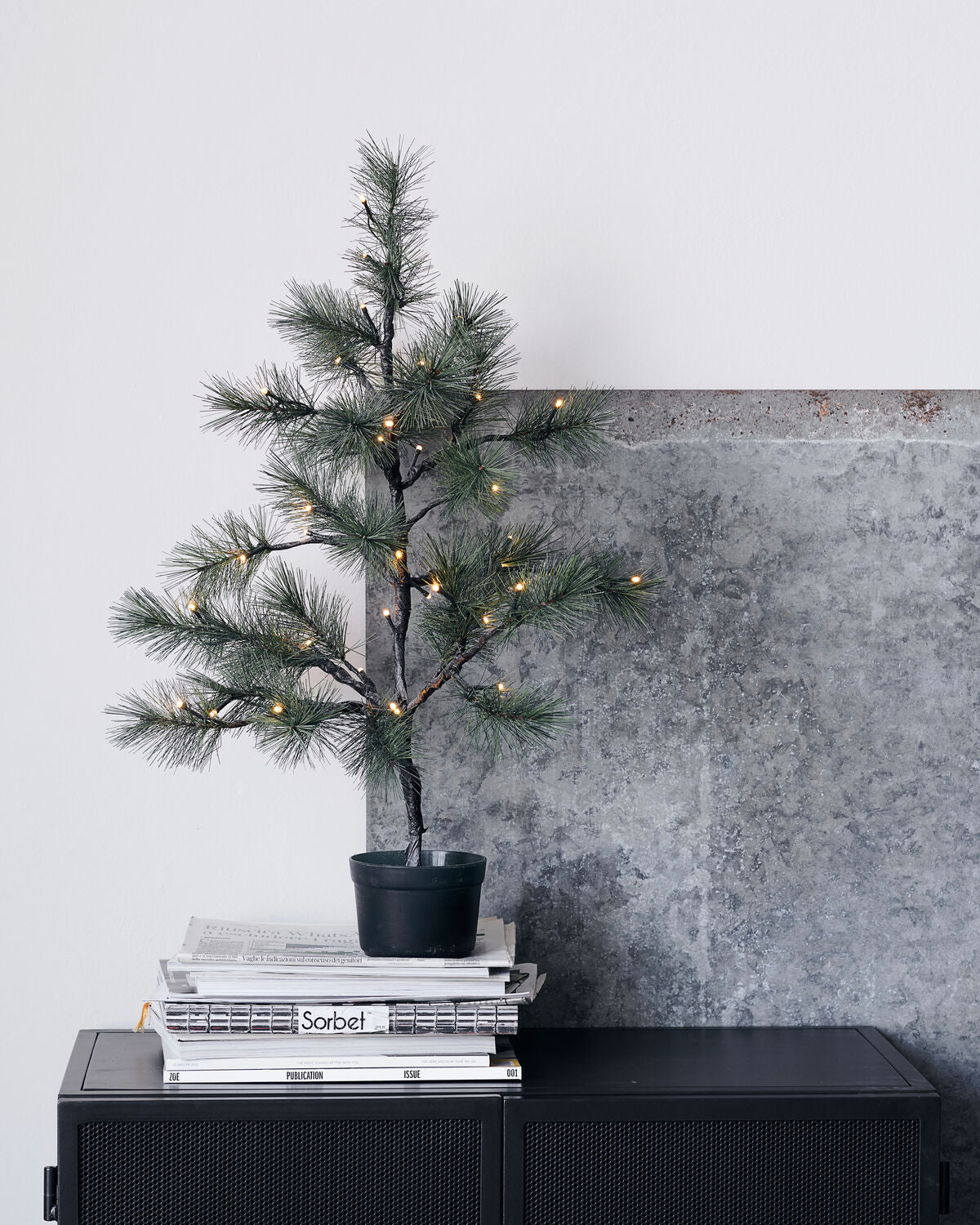 HOUSE DOCTOR Weihnachtsbaum mit LED-Lichtern, HDPeuce 75 cm