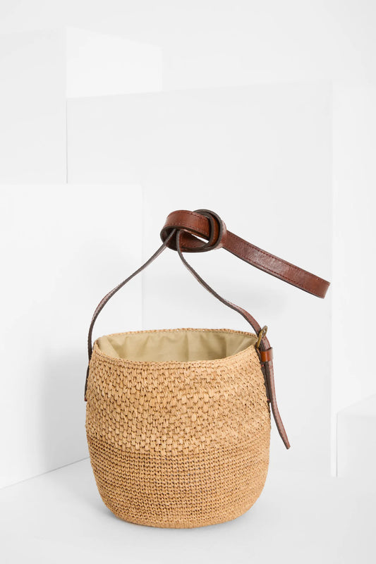 IBELIV Bag Maika aus Raffia - Tea