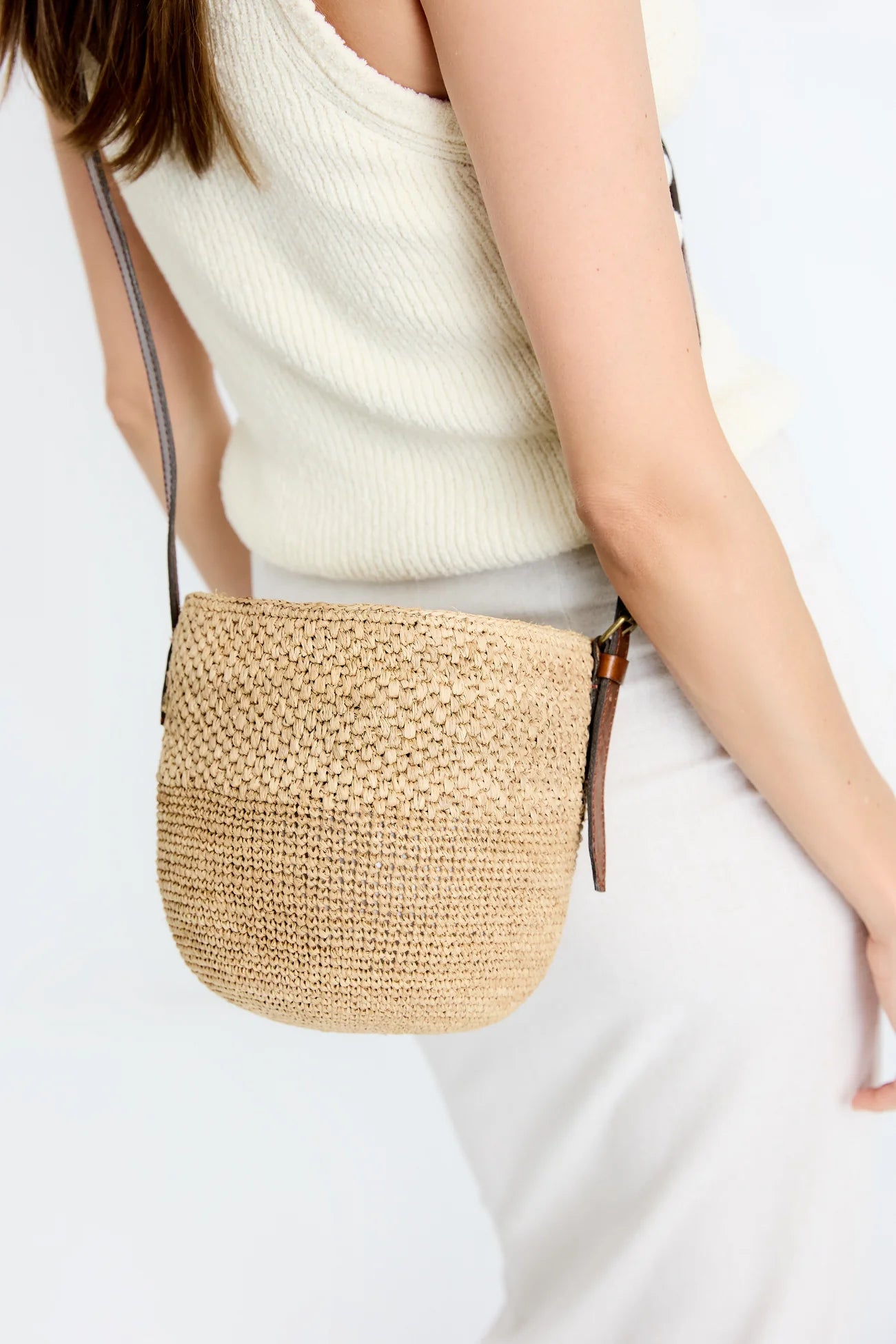 IBELIV Bag Maika aus Raffia - Tea