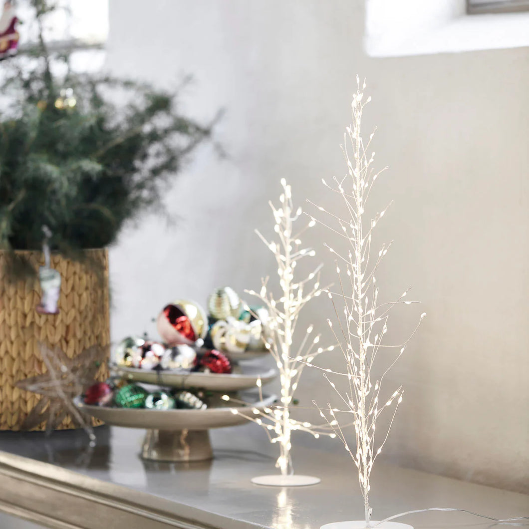 HOUSE DOCTOR Weihnachtsbaum Glow Weiß aus Draht