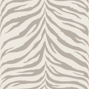 LENIKA Brunchie aus Seide - Tiger beige-grau