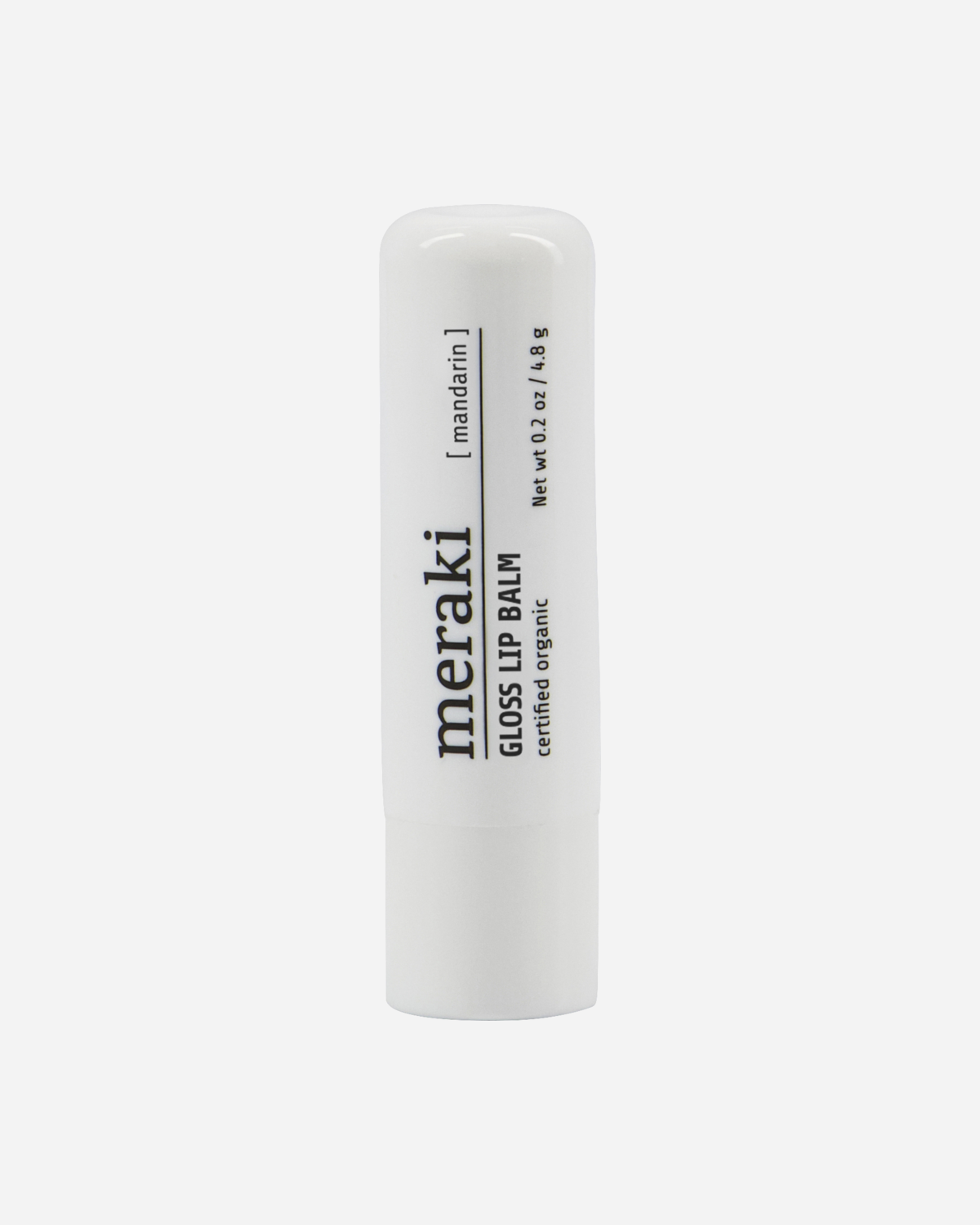 MERAKI Lippenpflegestift mit Glanz-Effekt, Mandarin
