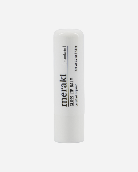 MERAKI Lippenpflegestift mit Glanz-Effekt, Mandarin