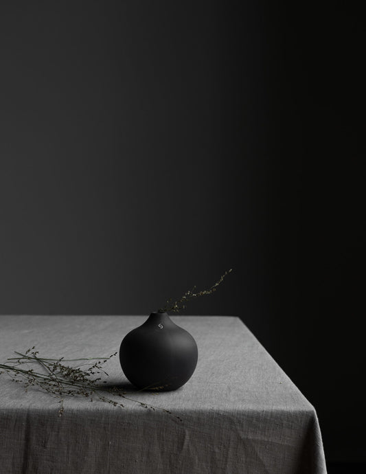 STOREFACTORY Fröbacken Vase small dark grey