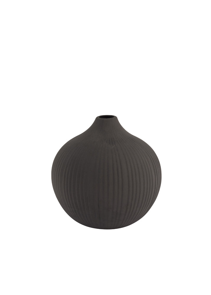 STOREFACTORY Fröbacken Vase Medium dark grey