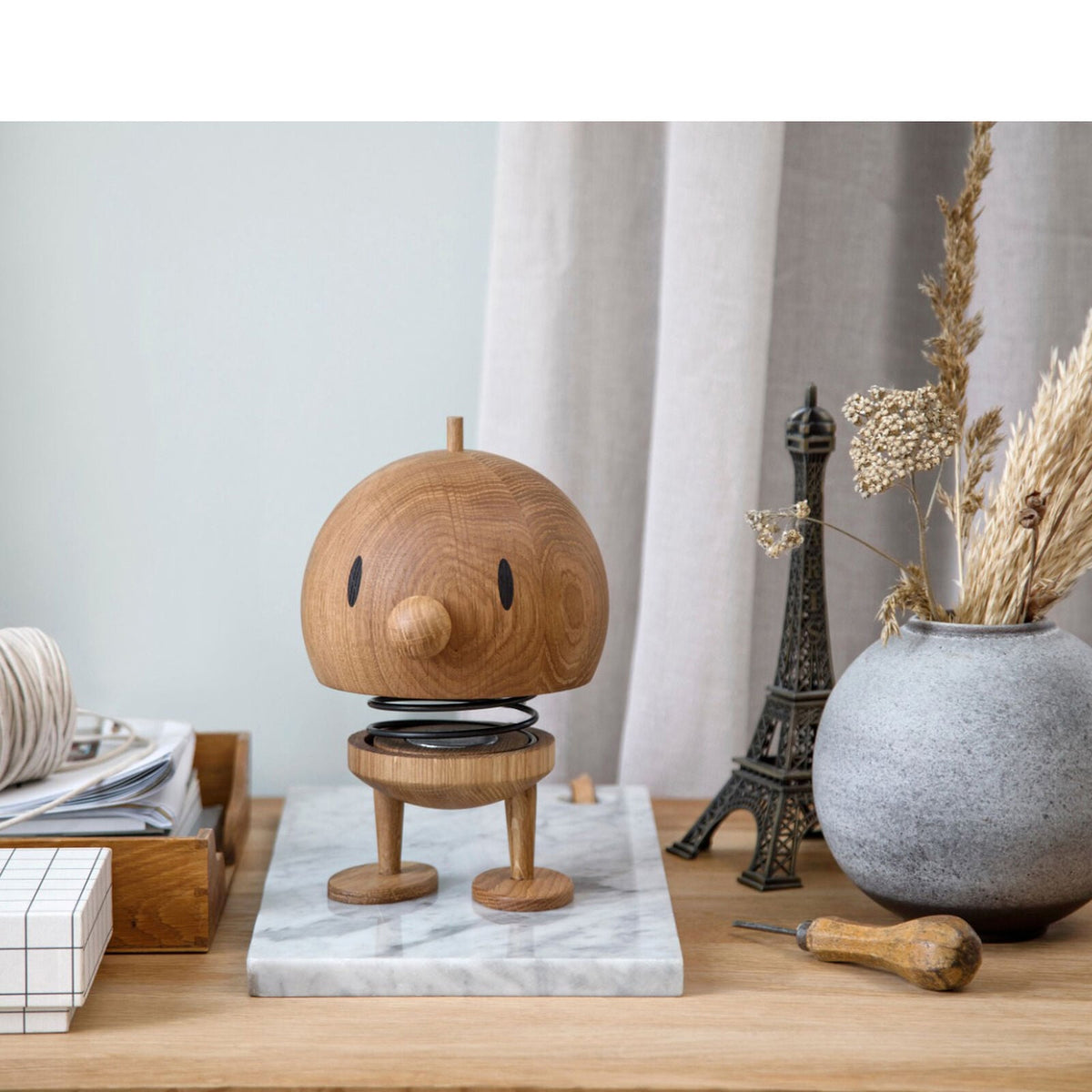 HOPTIMIST Bumble LED Lampe L Oak