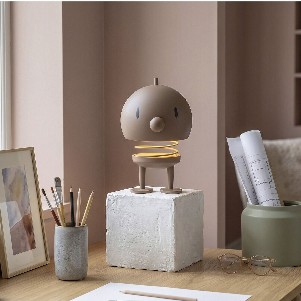 HOPTIMIST Bumble LED Lampe L Latte