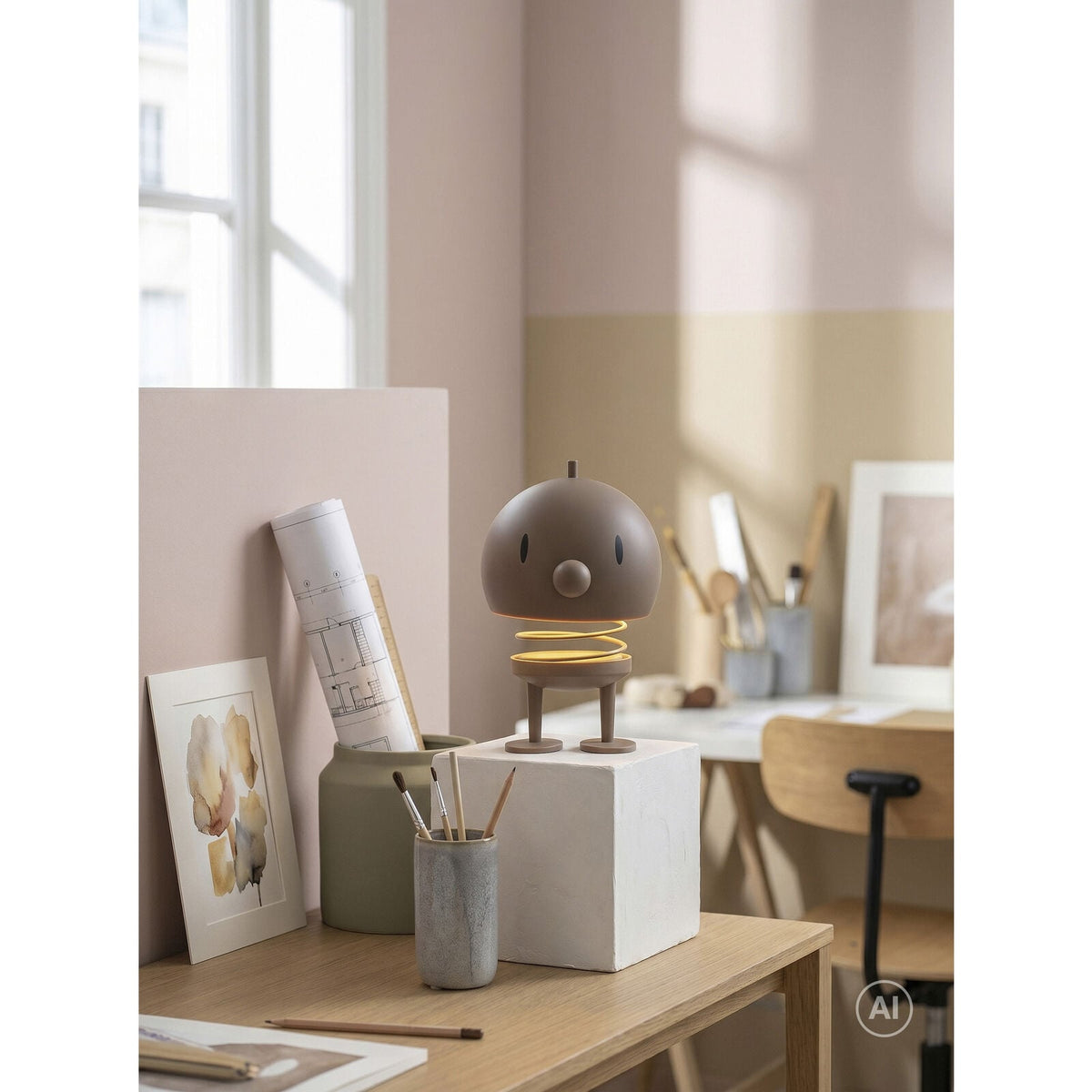 HOPTIMIST Bumble LED Lampe L Latte