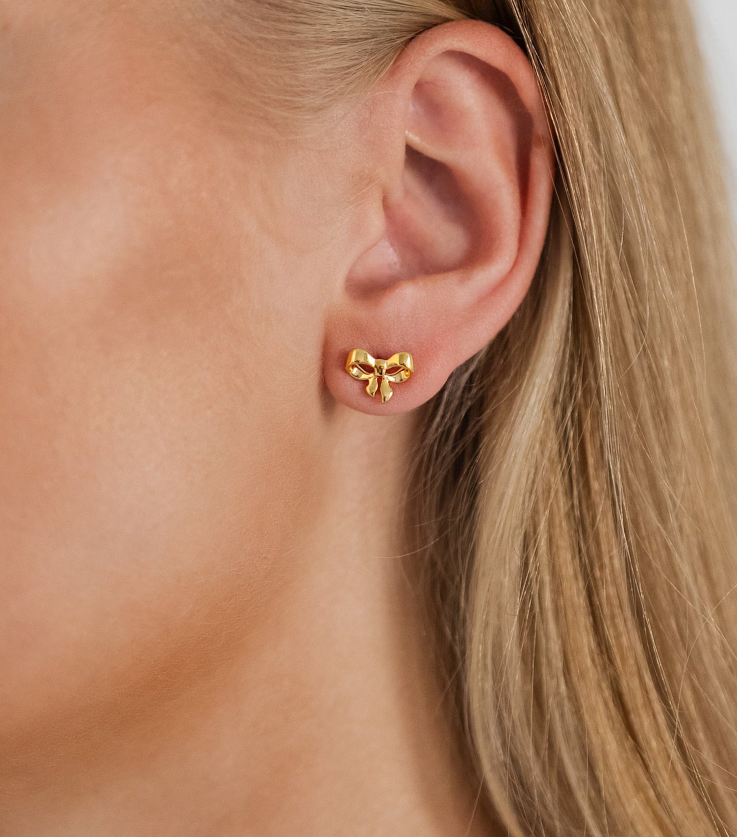 SYSTER P Rosie Ohrstecker Gelbgold