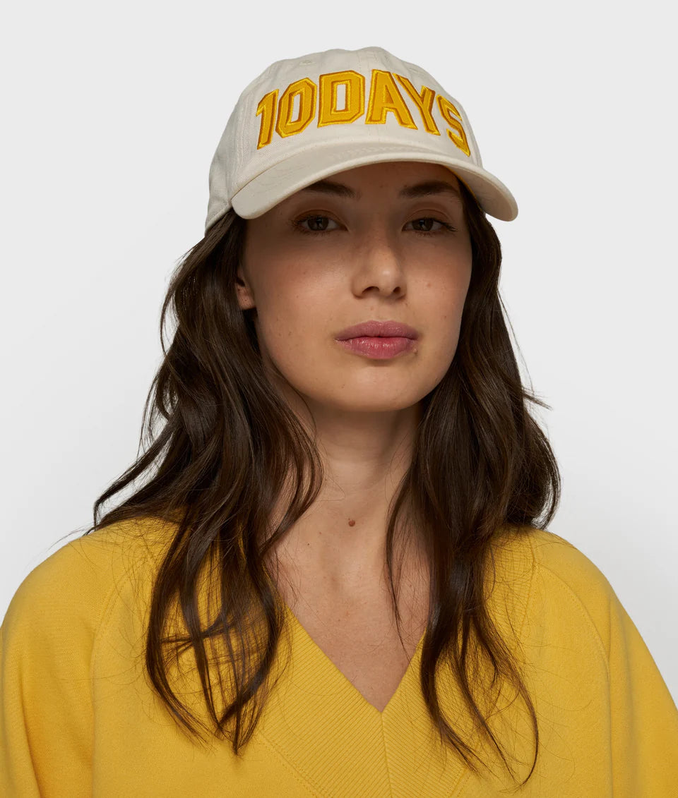10DAYS AMSTERDAM Cap 10Days Ecru