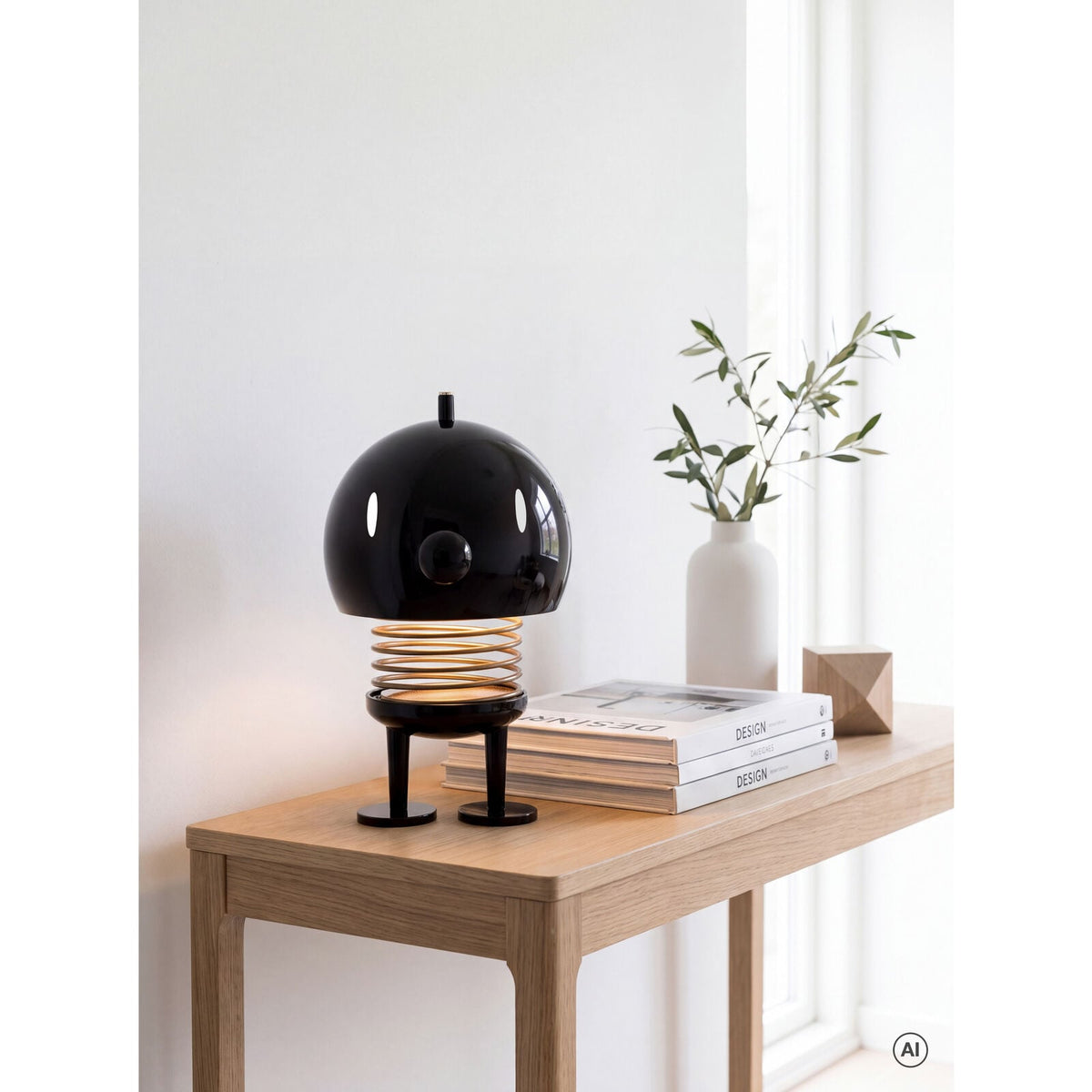 HOPTIMIST Bumble LED Lampe L Black
